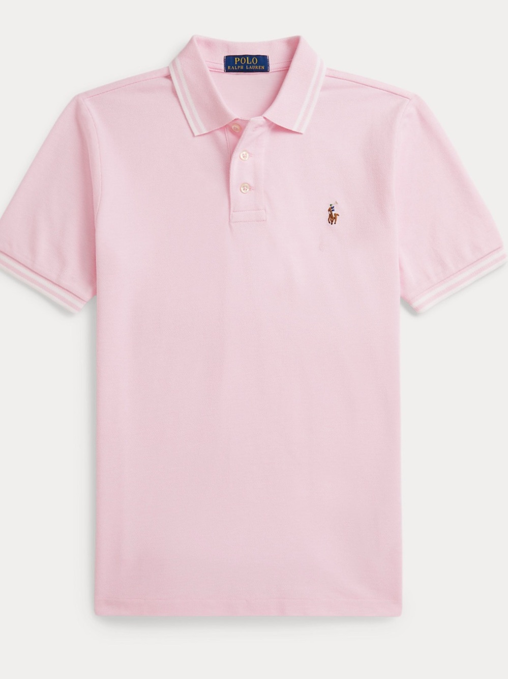 NEW POLO RALPH LAUREN mesh shirt Pink boys xl women’s small S golf tennis